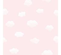 Bambini Rosa Lilla Carta da Parati Camera Letto Vivaio Pois Stars Unicorn Sirena