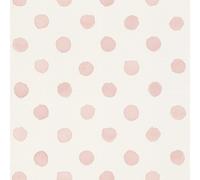 Morbido Spot Pois Parati Rosa Pastello Acquerello The Design Library 252019