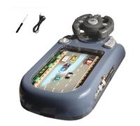 Bambini s Racing Level Adventure Game Machine con 200 Ostacoli Evitamento Simulato di Guida Regolazione della velocità di guida Effetto sonoro Commutazione Chiave Avvio Batteria al litio e Ricche