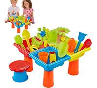 Bambini sabbia e tavola idraulica | Set di attività da tavolo per giocattoli Sensory Beach Sensory Outdoor, gioco da bagno educativo per bambini per ragazzi bambini di età compresa tra 3-5 anni