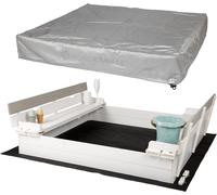 Bambini Sandbox Con Copertura Coperchio IN Legno, Panchina Corpo Panche