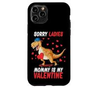 Bambini Scusa Signore Mamma è Il Mio San Valentino Ragazzi Trex Dino Custodia per iPhone 11 Pro