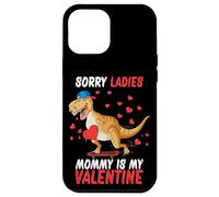 Bambini Scusa Signore Mamma è Il Mio San Valentino Ragazzi Trex Dino Custodia per iPhone 12 Pro Max