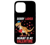 Bambini Scusa Signore Mamma è Il Mio San Valentino Ragazzi Trex Dino Custodia per iPhone 13 Pro Max
