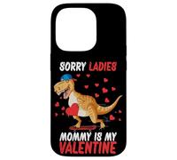 Bambini Scusa Signore Mamma è Il Mio San Valentino Ragazzi Trex Dino Custodia per iPhone 14 Pro