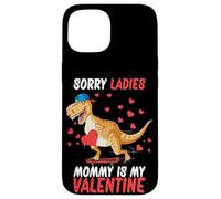 Bambini Scusa Signore Mamma è Il Mio San Valentino Ragazzi Trex Dino Custodia per iPhone 15