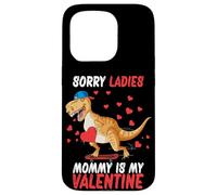 Bambini Scusa Signore Mamma è Il Mio San Valentino Ragazzi Trex Dino Custodia per iPhone 15 Pro