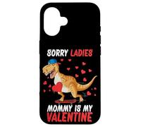 Bambini Scusa Signore Mamma è Il Mio San Valentino Ragazzi Trex Dino Custodia per iPhone 16