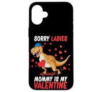 Bambini Scusa Signore Mamma è Il Mio San Valentino Ragazzi Trex Dino Custodia per iPhone 16 Plus