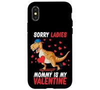 Bambini Scusa Signore Mamma è Il Mio San Valentino Ragazzi Trex Dino Custodia per iPhone X/XS