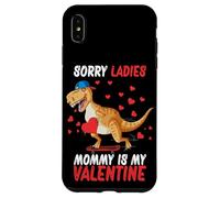 Bambini Scusa Signore Mamma è Il Mio San Valentino Ragazzi Trex Dino Custodia per iPhone XS Max