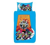 Bambini Singolo Copripiumino Set Reversibile PLAYSTATION Peppa Pig Scooby Doo &