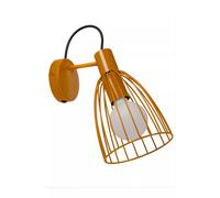 Bambini Spot da Parete Flessibile Giallo Ocra B:15 CM E27 Camera Faretto Lmpada