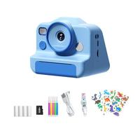 Bambini Stampa Macchina Fotografica Giocattolo Con Scheda 32GB 1080P Video Schermo 2.4Inch Design Antiurto Regalo di Compleanno Educativo Bambini Stampa Fotocamera Immediatamente