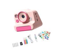 Bambini Stampa Macchina Fotografica Giocattolo Con Scheda 32GB 1080P Video Schermo 2.4Inch Design Antiurto Regalo di Compleanno Educativo Bambini Stampa Fotocamera Immediatamente