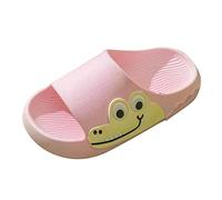 Bambini Summer Beach Outdoor Traspirante Antiscivolo Pantofole con fondo spesso e morbido Cartoon Cute Garden Shoes (Red, 32 Big Kids)