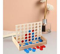 Bambini Toddler 4 di fila Gioco da tavolo in legno Fun Block Board