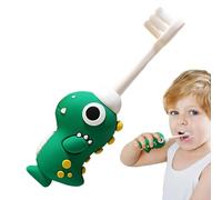 Bambini Toothbrush, Child-Sized Training Brush with Soft Bristles, 4,88 x 0,47 pollici Compact Fun Dinosaur Design Toothbrush Perfect for Teaching Kids Proper orals Hygiene