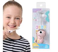 Bambini Toothbrush, Child-Sized Training Brush with Soft Bristles, 4,88 x 0,47 pollici Compact Fun Dinosaur Design Toothbrush Perfect for Teaching Kids Proper orals Hygiene