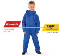 Bambini Tuta Impermeabile Bambino RESULT Giacca Antivento Pantaloni Core Junior