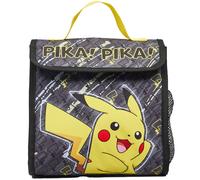 Bambini Ufficiale con Licenza Pokemon Pikachu Borsa Pranzo Laterali Tasca a Rete