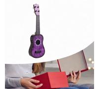 Bambini ukulele prescolare che impara la piccola chitarra per principianti