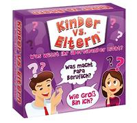 Bambini vs genitori gioco Cosa sanno i loro giochi da tavolo non dai 6 anni in su, giochi di famiglia, giochi di carte, giochi per bambini, quiz in famiglia, giochi per feste, gioco a quiz | 54 carte