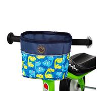 Bambiniwelt, borsa per cestino del manubrio, compatibile con Pukylino, antiscivolo, per tricicli, bici da corsa, veicoli antiscivolo (modello 11)