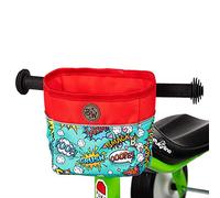 Bambiniwelt, borsa per cestino del manubrio, compatibile con Pukylino, antiscivolo, per tricicli, bici da corsa, veicoli antiscivolo (modello 23)