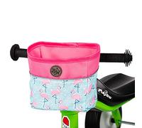 Bambiniwelt, borsa per cestino del manubrio, compatibile con Pukylino, antiscivolo, per tricicli, bici da corsa, veicoli antiscivolo (modello 25)