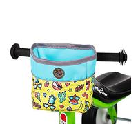 Bambiniwelt, borsa per cestino del manubrio, compatibile con Pukylino, antiscivolo, per tricicli, bici da corsa, veicoli antiscivolo (modello 18)