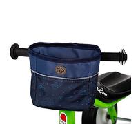 Bambiniwelt, borsa per cestino del manubrio, compatibile con Pukylino, antiscivolo, per tricicli, bici da corsa, veicoli antiscivolo (modello 22)