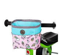 Bambiniwelt, borsa per cestino del manubrio, compatibile con Pukylino, antiscivolo, per tricicli, bici da corsa, veicoli antiscivolo (modello 20)