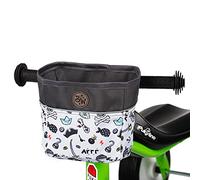 Bambiniwelt, borsa per cestino del manubrio, compatibile con Pukylino, antiscivolo, per tricicli, bici da corsa, veicoli antiscivolo (modello 27)