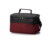 BambiniWelt by Rafael K. Custodia per cubo uditivo [Custodia per Toniebox e Tigerbox Touch] per personaggi acustici Tonies Starter Set Borsa per il trasporto regolabile con chiusura lampo, Bordeaux