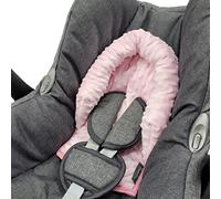 BAMBINIWELT Cuscino per ovetto, compatibile con Maxi Cosi modello Cabrio Fix e Citi, gruppo 0, MINKY (Minky rosa)