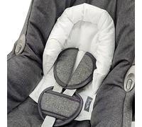 Bambiniwelt, cuscino poggiatesta per ovetto, compatibile con Maxi Cosi modello Cabrio Fix, gruppo 0, cotone (cotone bianco)