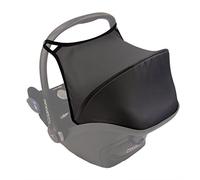 BAMBINIWELT Parasole parasole per ovetto, compatibile con Maxi Cosi CABRIO-FIX + imbottitura gratuita (grigio scuro)
