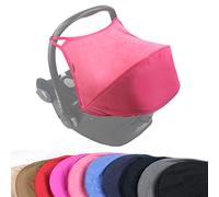 BAMBINIWELT - Parasole UV50+ per Maxi-Cosi Cabriofix, parasole, ovetto, seggiolino auto VELOUR (rosa VELOUR) XX