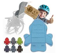 Bambiniwelt, rivestimento di ricambio per sedile della bicicletta, compatibile con Roma Jockey con stelle turchesi MOD 2 (modello 2)