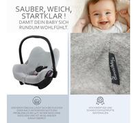 BAMBINIWELT Rivestimento estivo in spugna compatibile con Maxi Cosi CabrioFix (oliva) + GRATIS KP