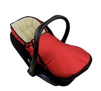 Bambiniwelt, sacco nanna invernale per ovetto Maxi-Cosi, Cabrio Fix con lana (rossa) XX