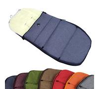 Bambiniwelt24 - Sacco coprigambe invernale Chamäleon, con imbottitura in lana (Mod-K), per Bugaboo