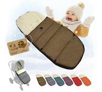 Bambiniwelt24 - Sacco coprigambe invernale Chamäleon, con imbottitura in lana (Mod-K), per Bugaboo