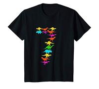 Bambino 7 Compleanno Bambini & Dinosauro - Regalo Di 7 Anni Maglietta
