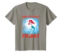 Bambino Ariel Little Mermaid When Is Finally Friday Maglietta