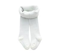 Bambino Bambini Neonate Cotone Foderato in Pile Caldo Leggings Completi Collant Elastico Basic Pantaloni a Figura Intera Collant per Calza Invernale Felpa 4 Anni Maschio