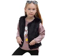 Bambino Bambino Bambino Solido Inverno Villus Cappotto Outwear Spessore Gilet Caldo Antivento Cappotto Abbigliamento Romanzo Gioventù, Nero , 18-24 Monate