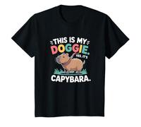 Bambino Capybara è un cagnolino divertente bambini Maglietta