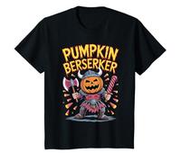 Bambino Carino Zucca Berserker Halloween Viking Maglietta
